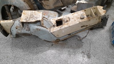 Lot 102 - LE VELOCETTE PROJECT BIKE & PALLET OF SPARES