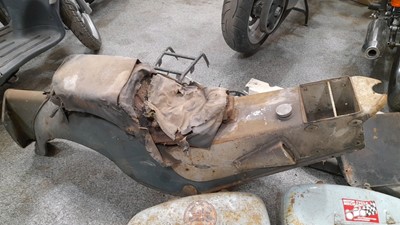 Lot 102 - LE VELOCETTE PROJECT BIKE & PALLET OF SPARES
