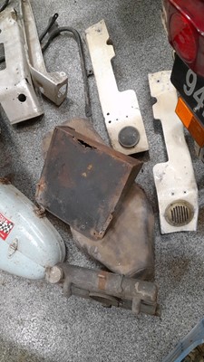 Lot 102 - LE VELOCETTE PROJECT BIKE & PALLET OF SPARES