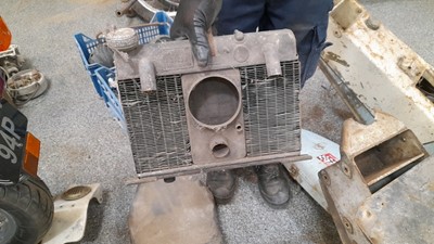 Lot 102 - LE VELOCETTE PROJECT BIKE & PALLET OF SPARES