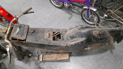 Lot 102 - LE VELOCETTE PROJECT BIKE & PALLET OF SPARES