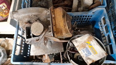 Lot 102 - LE VELOCETTE PROJECT BIKE & PALLET OF SPARES