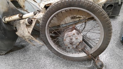 Lot 102 - LE VELOCETTE PROJECT BIKE & PALLET OF SPARES