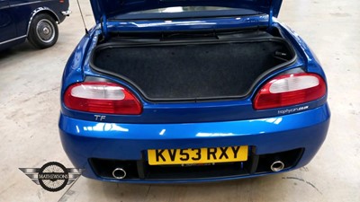 Lot 25 - 2003 MG TF