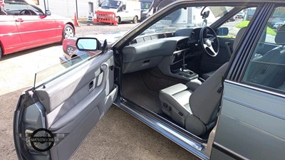 Lot 27 - 1990 BMW 635 CSI AUTO