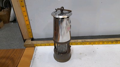 Lot 344 - CARBIDE& 1X MINERS SAFETY LAMP