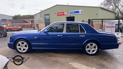 Lot 352 - 2002 BENTLEY ARNAGE T AUTO