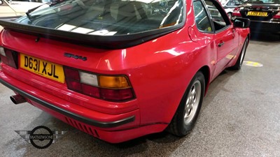Lot 313 - 1986 PORSCHE 944
