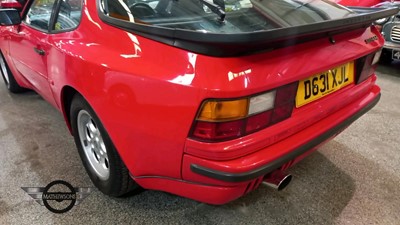 Lot 313 - 1986 PORSCHE 944