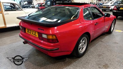 Lot 313 - 1986 PORSCHE 944