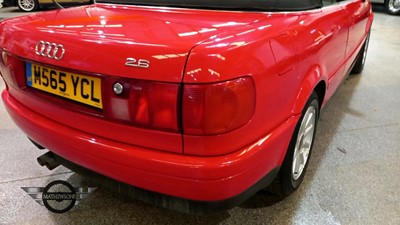 Lot 451 - 1994 AUDI CABRIOLET