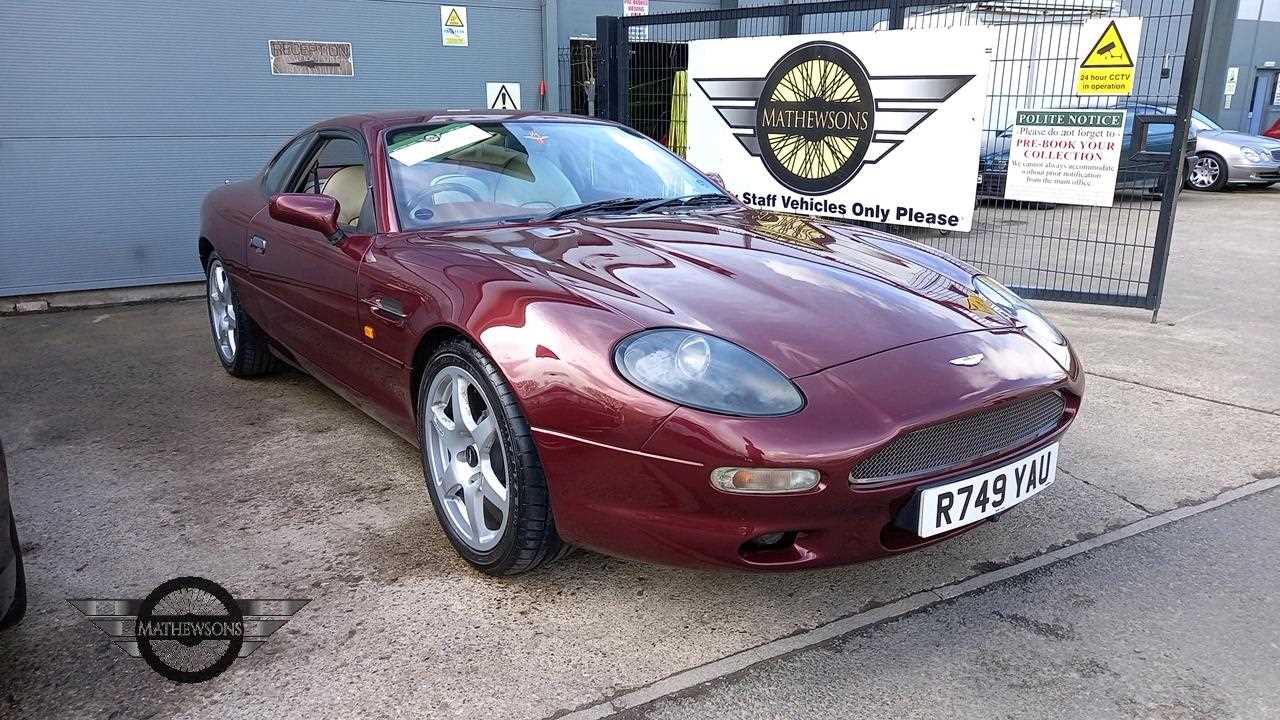 Lot 638 - 1997 ASTON MARTIN DB7 AUTO