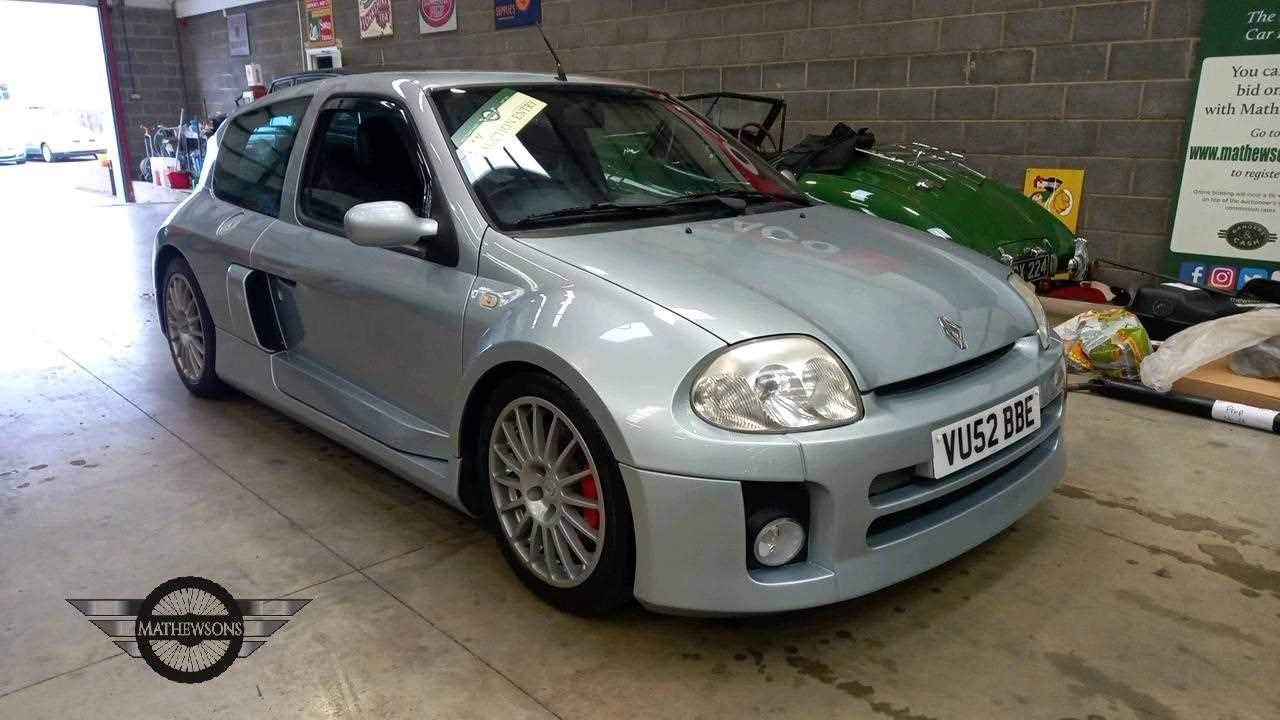 Lot 526 - 2002 RENAULT CLIO SPORT