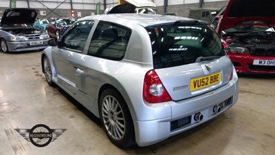 Lot 526 - 2002 RENAULT CLIO SPORT