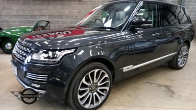 Lot 48 - 2016 LAND ROVER RANGE ROVER AUTOBIO L SDV