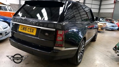 Lot 48 - 2016 LAND ROVER RANGE ROVER AUTOBIO L SDV