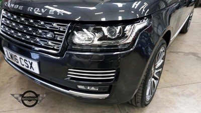 Lot 48 - 2016 LAND ROVER RANGE ROVER AUTOBIO L SDV