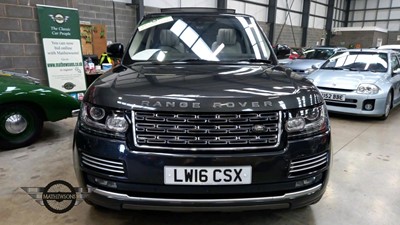 Lot 48 - 2016 LAND ROVER RANGE ROVER AUTOBIO L SDV
