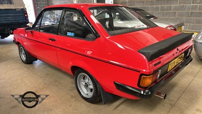 Lot 191 - 1977 FORD ESCORT RS 2000