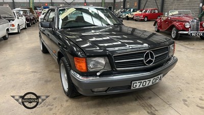 Lot 650 - 1989 MERCEDES 500 SEC AUTO