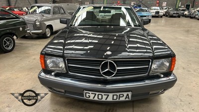 Lot 650 - 1989 MERCEDES 500 SEC AUTO
