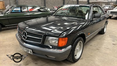 Lot 650 - 1989 MERCEDES 500 SEC AUTO