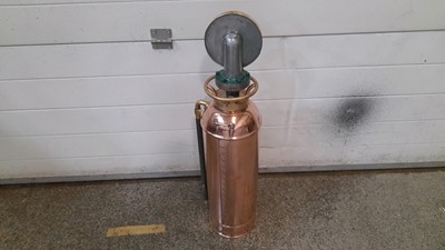 Lot 278 - COPPER FIRE EXTINGUISHER