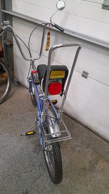 Lot 356 - MK2 RALEIGH CHOPPER 1973, SPACE BLUE, FRAME NO NL6007533