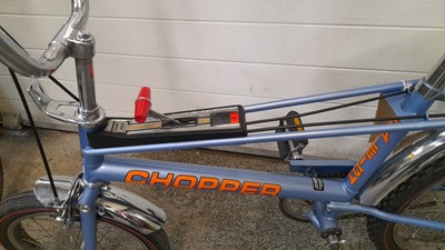 Lot 356 - MK2 RALEIGH CHOPPER 1973, SPACE BLUE, FRAME NO NL6007533