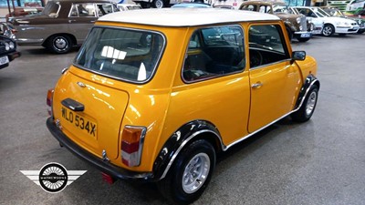 Lot 505 - 1982 AUSTIN MORRIS MINI HL AUTO
