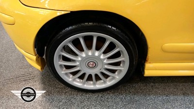 Lot 99 - 2001 MG ZR