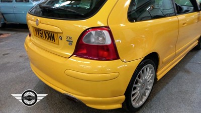Lot 99 - 2001 MG ZR
