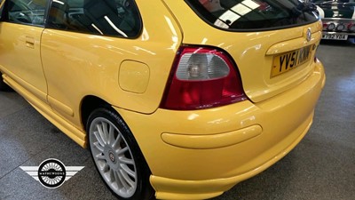 Lot 99 - 2001 MG ZR