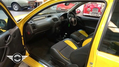 Lot 99 - 2001 MG ZR