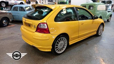 Lot 99 - 2001 MG ZR