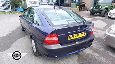Lot 868 - 1998 VAUXHALL VECTRA LS 16V