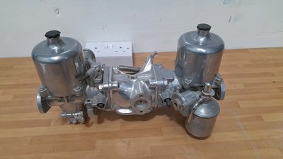 Lot 259 - PAIR OF ROLLS ROYCE SU CARBURETTORS , NEW OLD STOCK