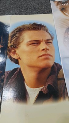Lot 261 - TITANIC PROMOTION BOARDS/POSTERS ALL DOUBLE SIDED + 5 SCRAP BOOKS OF CUNARD LINERS