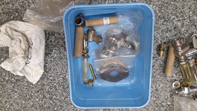 Lot 344 - MOTORCYCLE CARBS,FLOAT CHAMBERS, PETROL TAPS & MONOBLOC JETS
