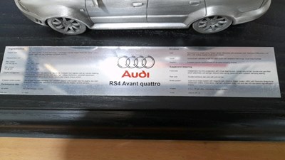 Lot 9 - AUDI RS4 MODEL