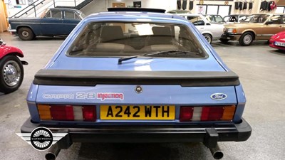 Lot 542 - 1984 FORD CAPRI INJECTION