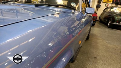 Lot 542 - 1984 FORD CAPRI INJECTION