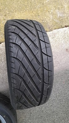 Lot 640 - 4 X FORD RS ALLOY WHEELS FITTED WITH YOKOHAMA 195/ R50-15