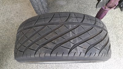 Lot 640 - 4 X FORD RS ALLOY WHEELS FITTED WITH YOKOHAMA 195/ R50-15