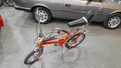 Lot 450 - MK2 RALEIGH CHOPPER IN RED S/N NA6914054