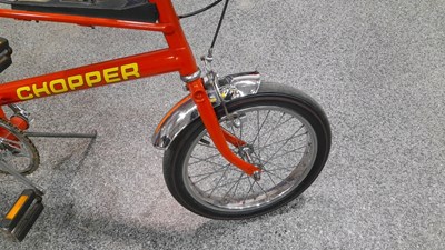Lot 450 - MK2 RALEIGH CHOPPER IN RED S/N NA6914054