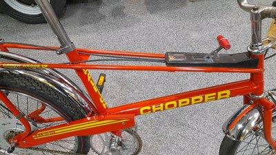 Lot 450 - MK2 RALEIGH CHOPPER IN RED S/N NA6914054