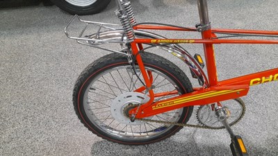Lot 450 - MK2 RALEIGH CHOPPER IN RED S/N NA6914054