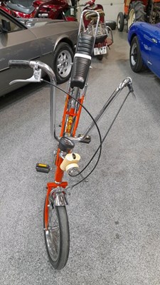 Lot 450 - MK2 RALEIGH CHOPPER IN RED S/N NA6914054