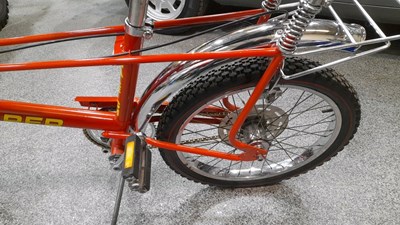 Lot 450 - MK2 RALEIGH CHOPPER IN RED S/N NA6914054
